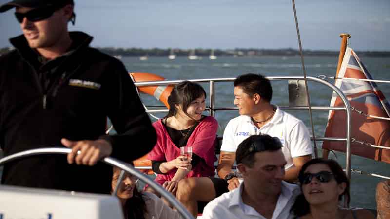 Enjoy Auckland the 'City of Sails' onboard Pride of Auckland. Our relaxed sailing excursions offer a uniquely local Auckland experience within an intimate and engaging atmosphere.